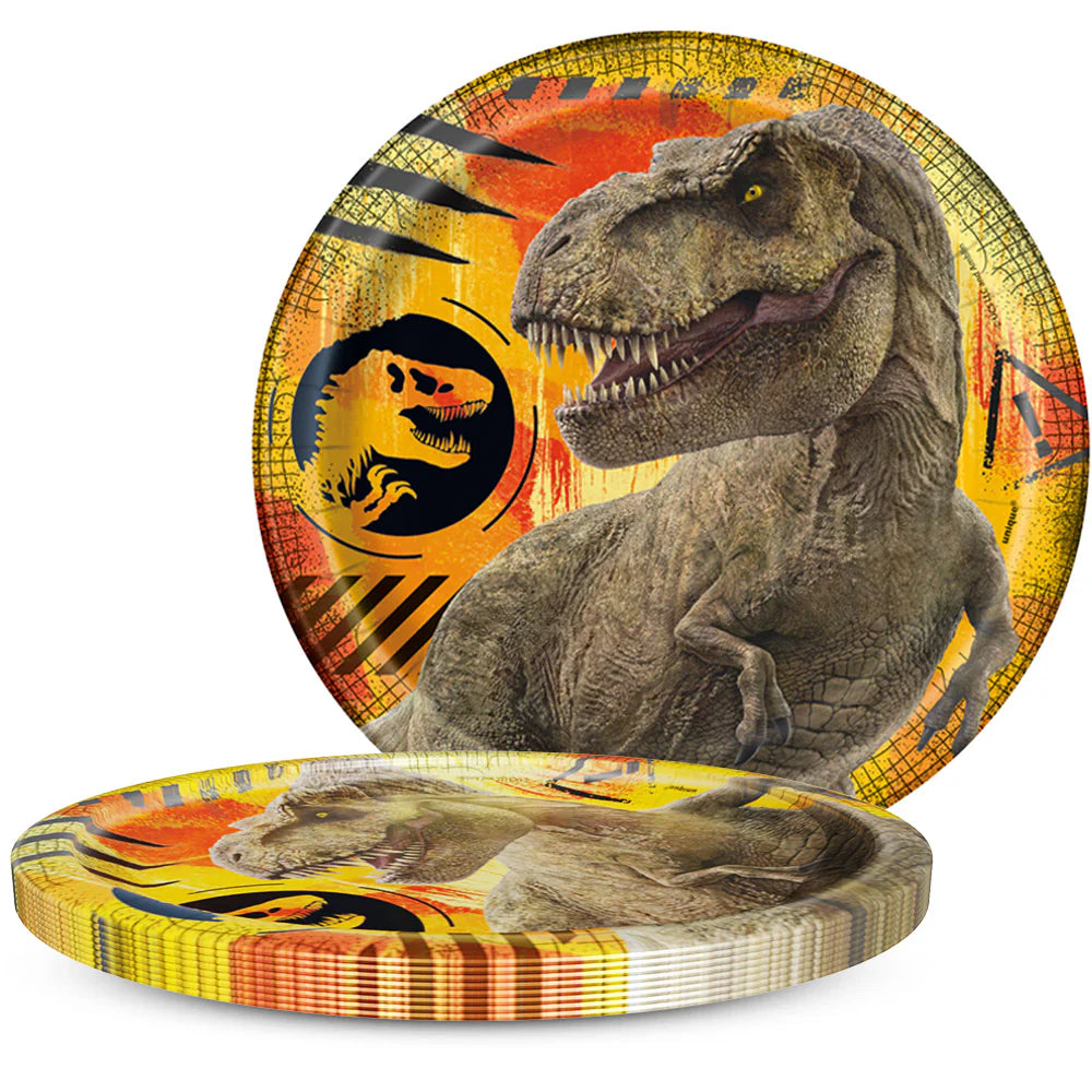 Jurassic World 3 Dessert Plates