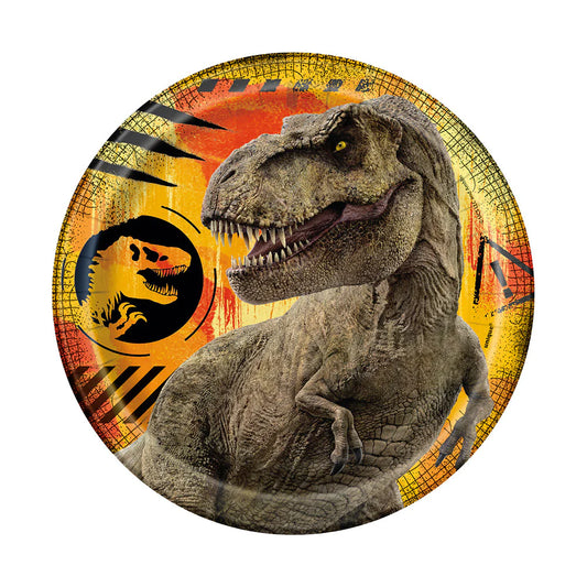 Jurassic World 3 Dessert Plates