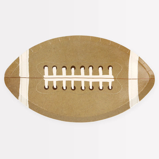 Football Plates (x8)