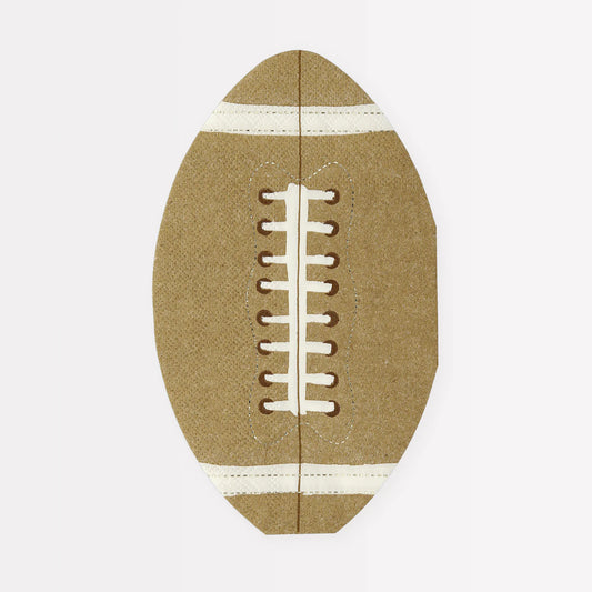 Football Napkins (x16)
