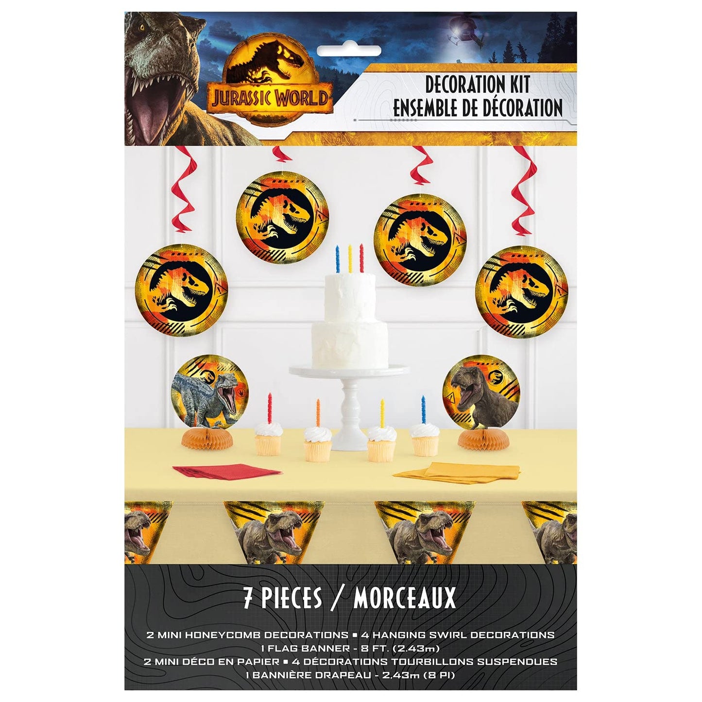 Jurassic World Birthday Party Decoration Kit