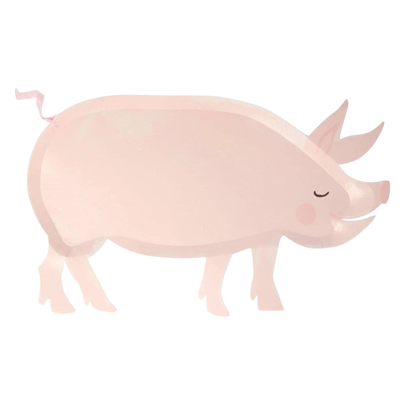 On the Farm Pig Plates (x8)