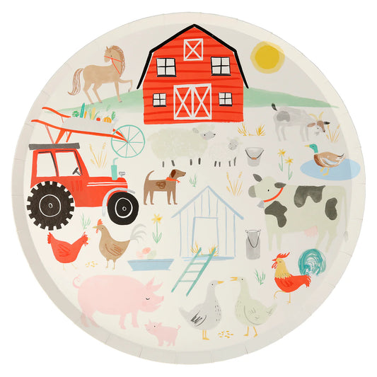 On the Farm Dinner Plates (x8)