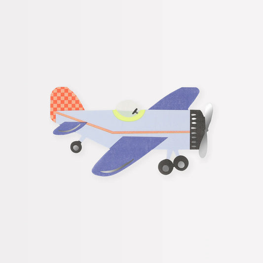 Plane Napkins (x16)
