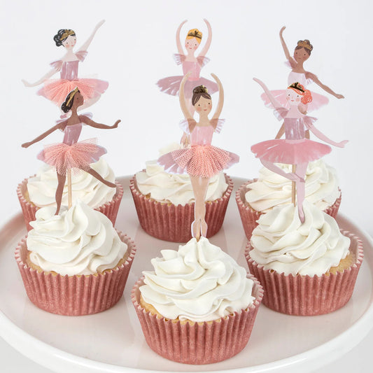 Ballerina Cupcake Kit (x24 toppers)