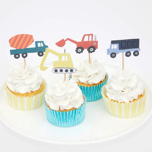 Construction Cupcake Kit (x24 toppers)