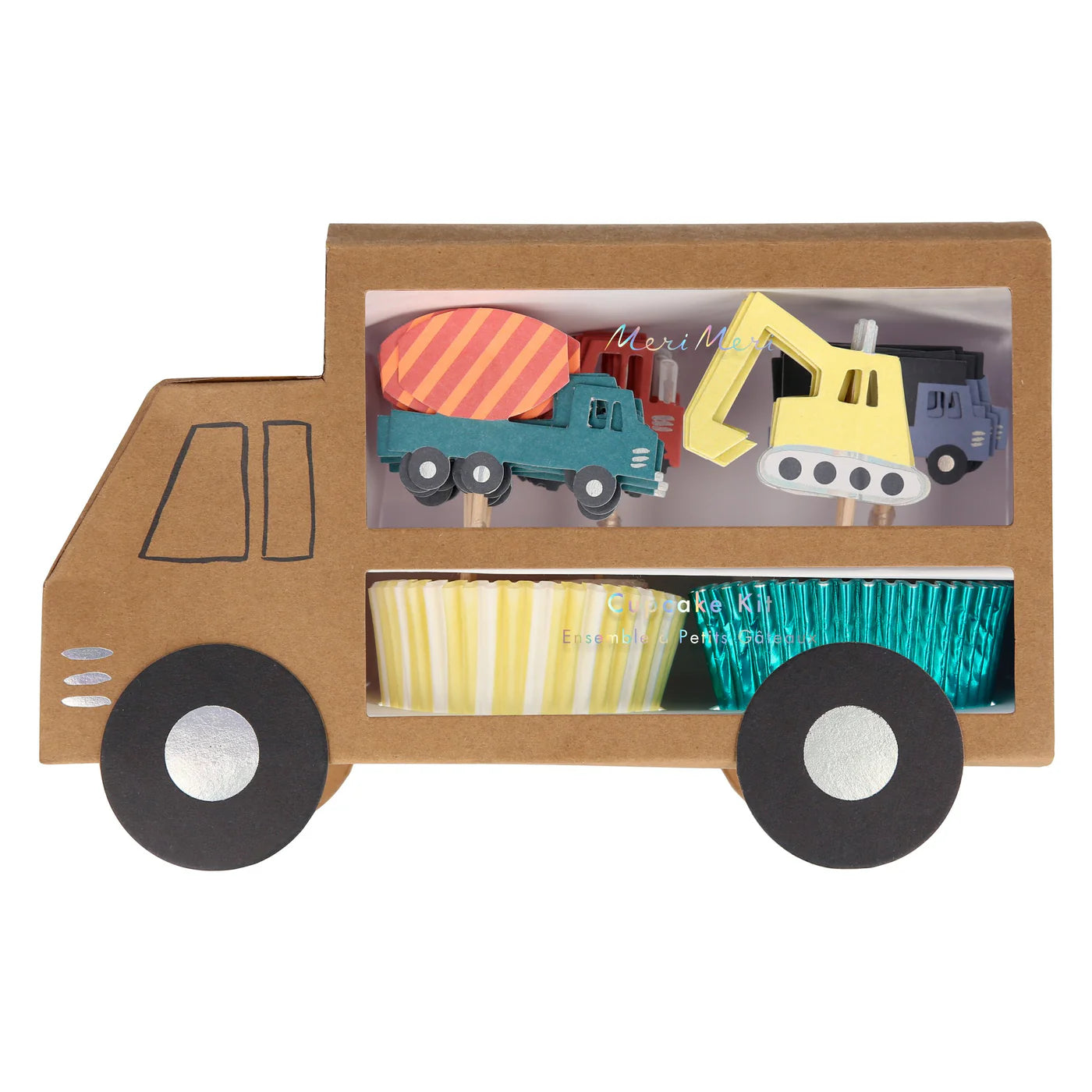 Construction Cupcake Kit (x24 toppers)