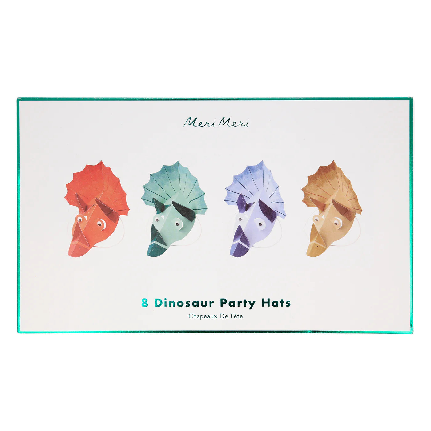Dinosaur Kingdom Party Hats (x8)