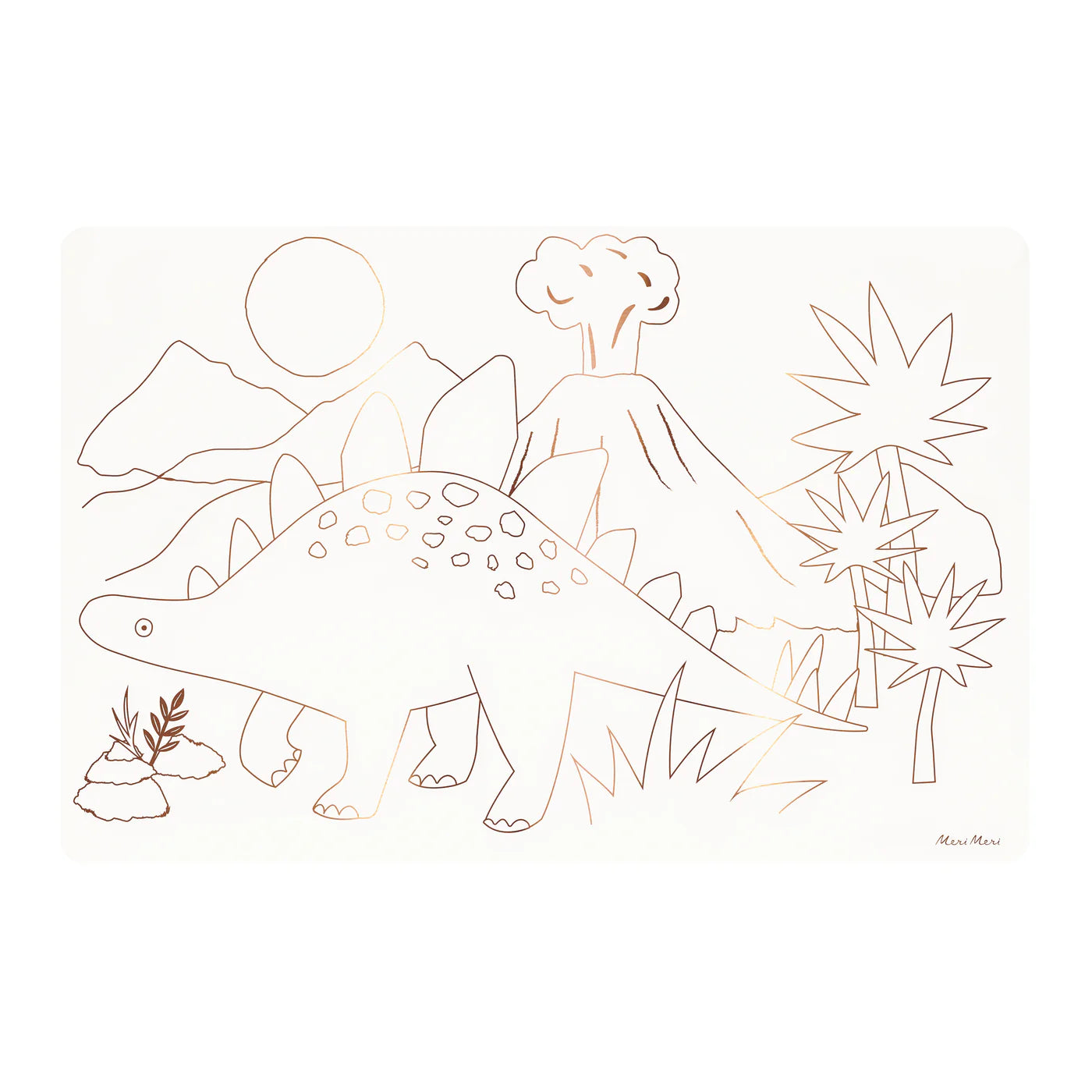 Dinosaur Coloring Placemats (x8)