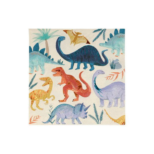 Dinosaur Kingdom Large Napkins (x16)