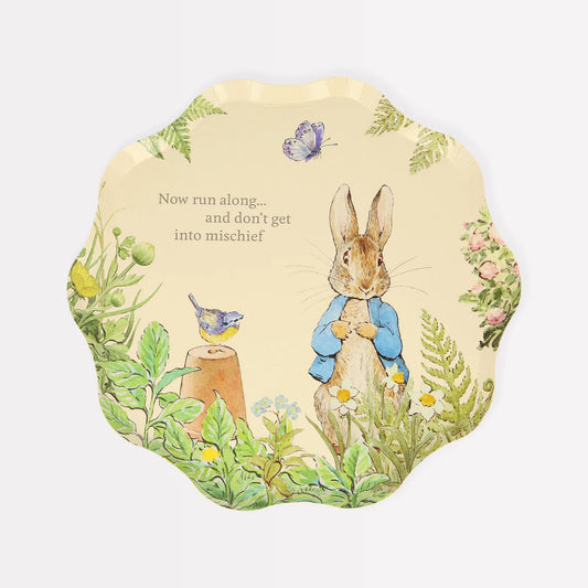 Peter Rabbit In The Garden Dessert Plates