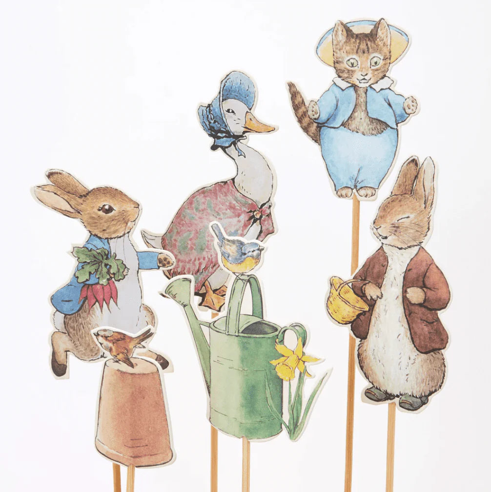 Peter Rabbit & Friends Cake Toppers