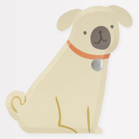 Pug Plates (x8)