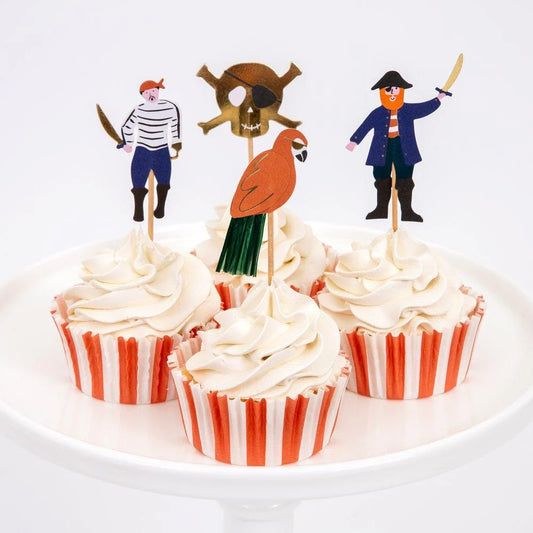Pirates Bounty Cupcake Kit (x24 toppers)