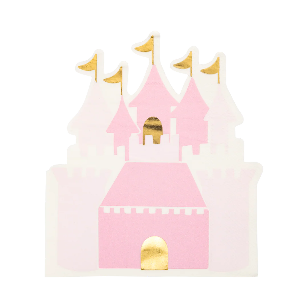 Princess Castle Shaped Napkins