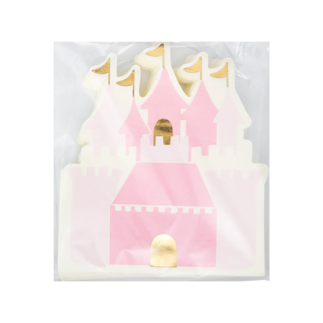 Princess Castle Shaped Napkins