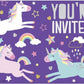 Magical Unicorn Invitations