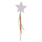 White Sparkly Wands (x8)