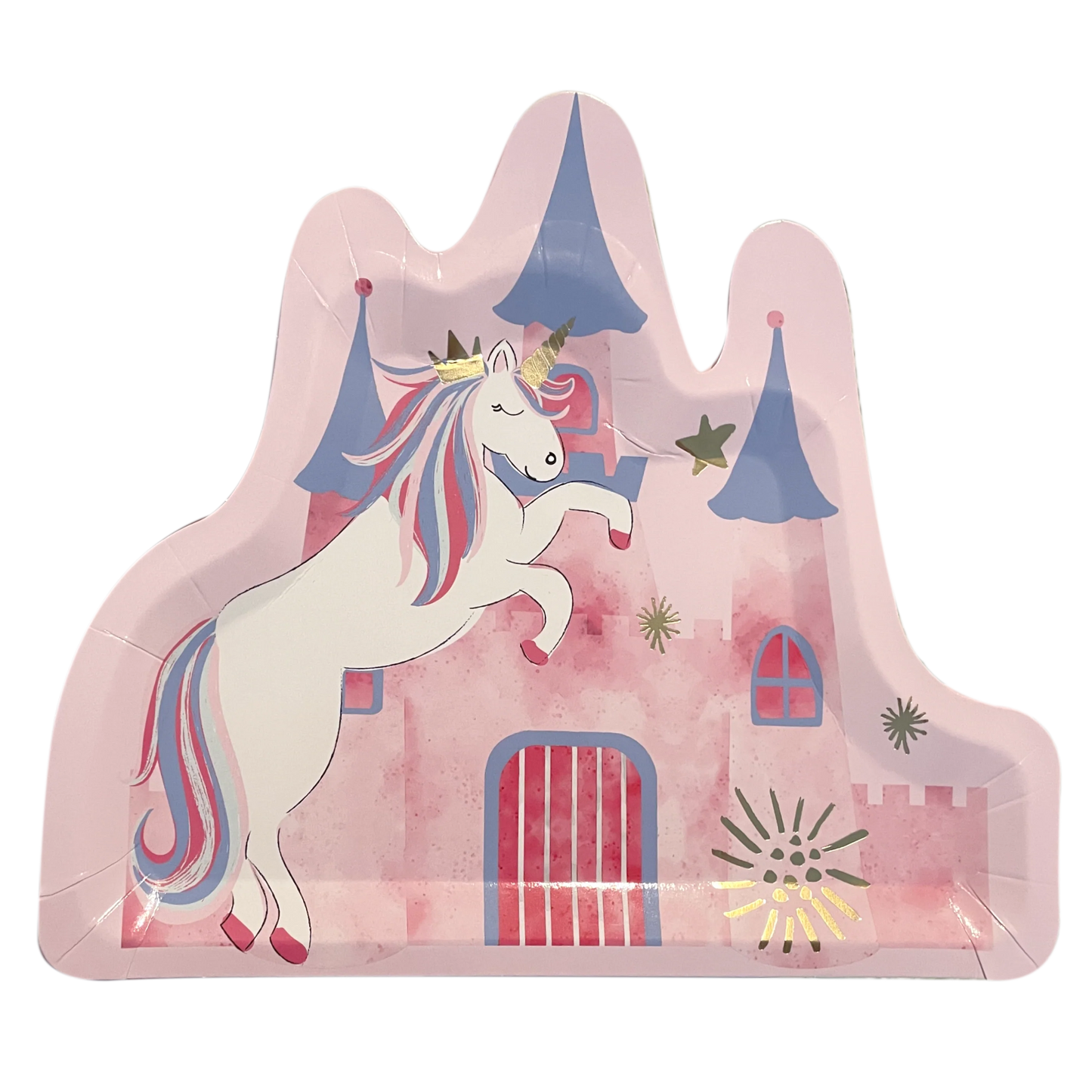 Dreams Come True Unicorn Shaped Plates