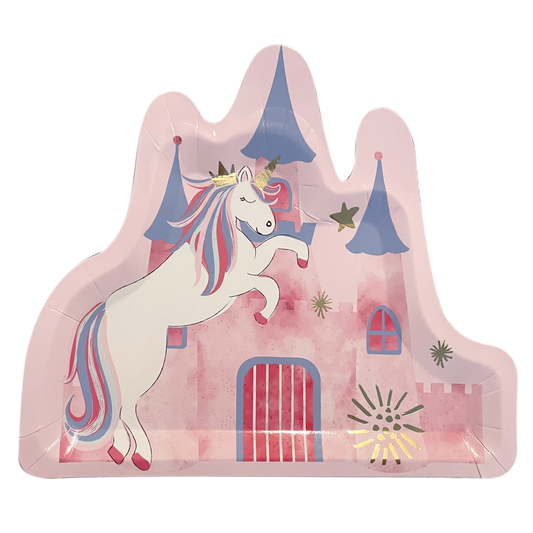 Dreams Come True Unicorn Shaped Plates