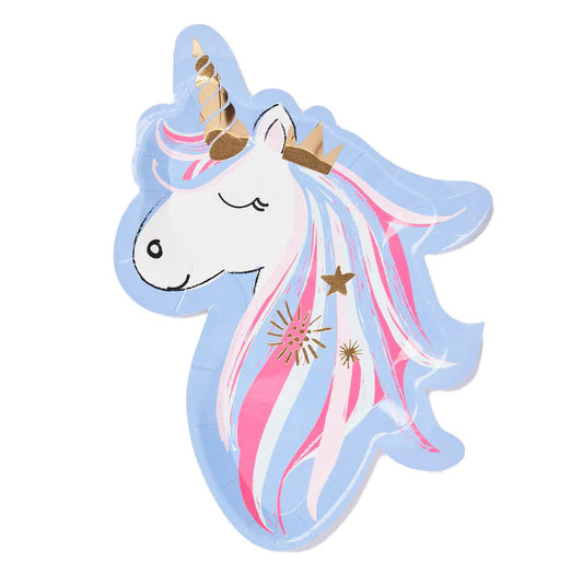 Dreams Come True Unicorn Dessert Plates