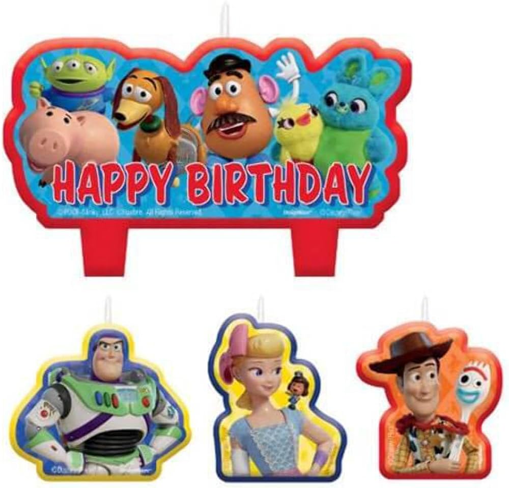 Toy Story Birthday Candle Set