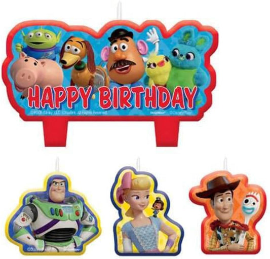 Toy Story Birthday Candle Set