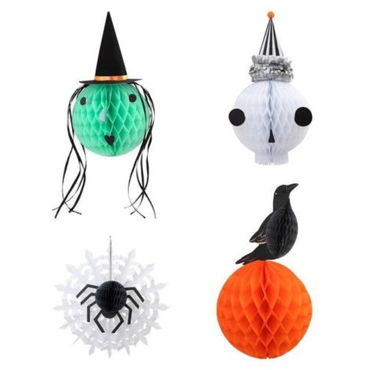 Vintage Halloween Honeycomb