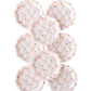 Pink Ghosts Halloween Plates