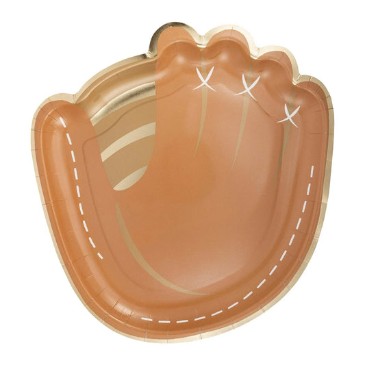 Baseball Mitt Shaped Plates