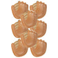 Baseball Mitt Shaped Plates