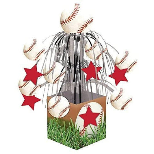 Baseball Cascade Centerpiece