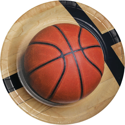Basketball Fanatic Dinner Plates