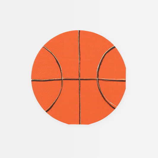 Basketball Napkins (x16)