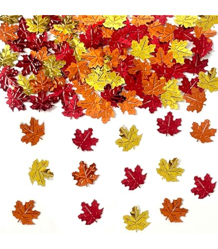 Fall Leaves Confetti