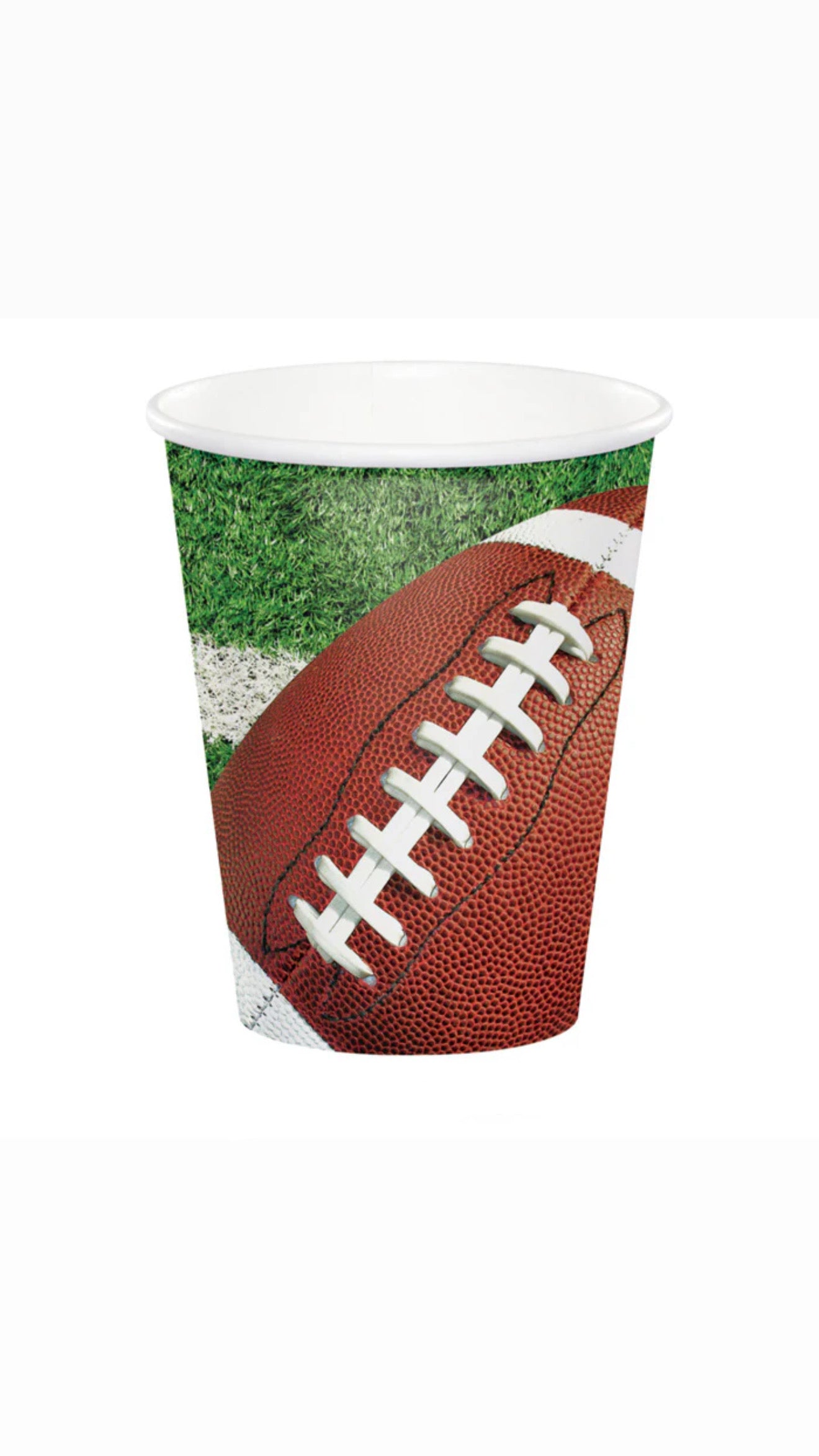 Football Party Paper Cups