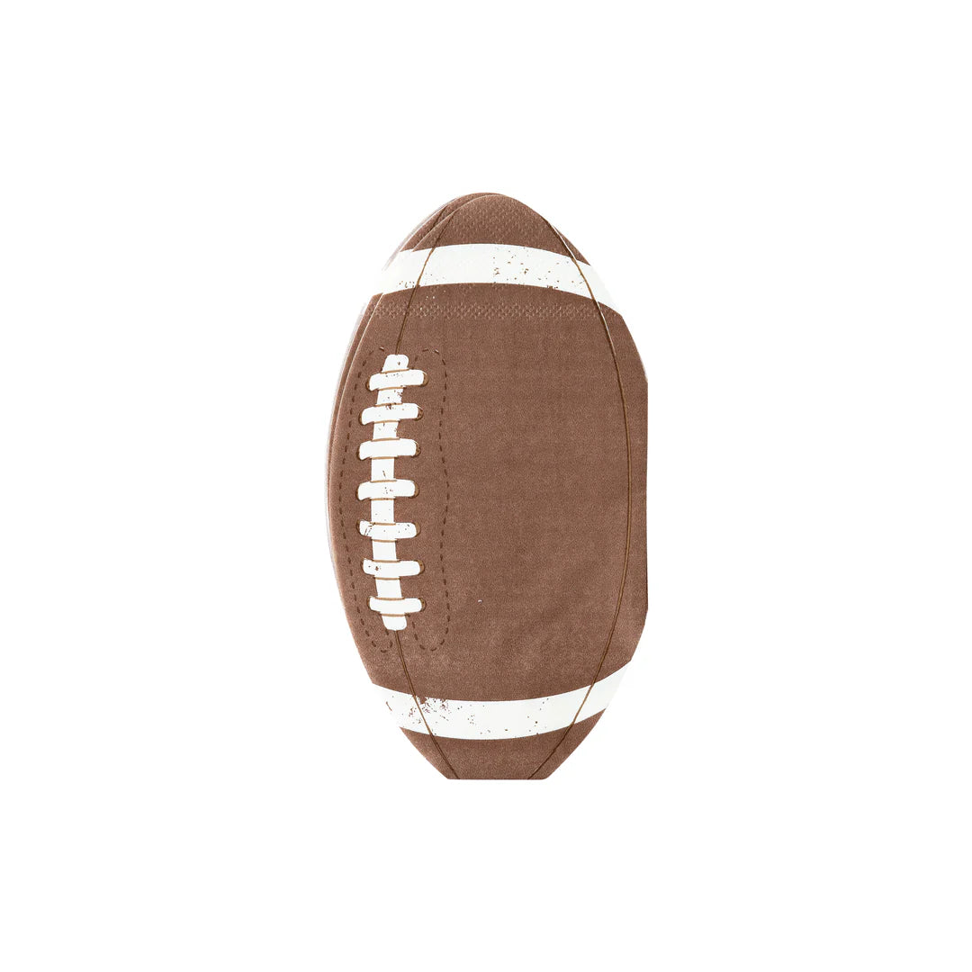 Football Shaped Dinner Napkins