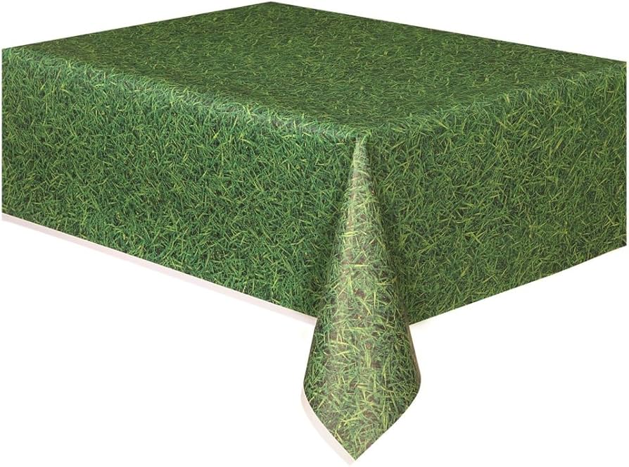 Green Grass Rectangular Table Cover