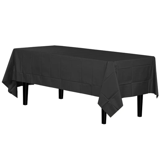 Rectangular Black Table Cover