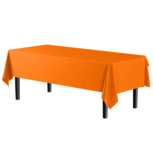 Rectangular Orange Table Cover