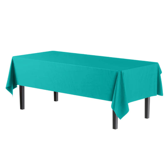 Rectangular Teal Table Cover