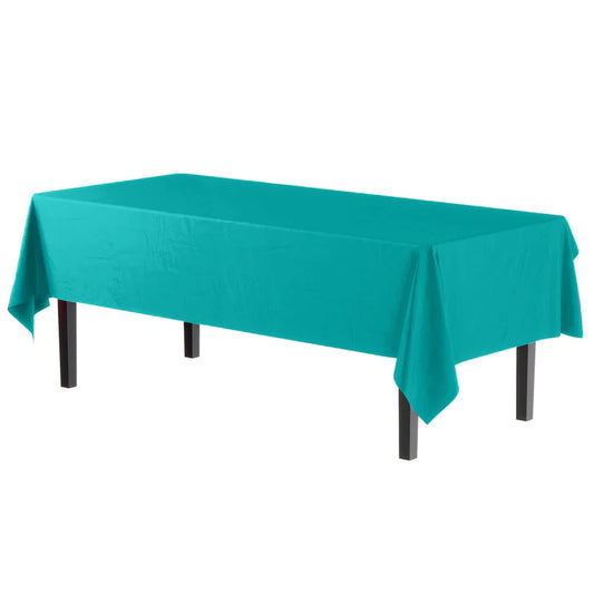Rectangular Aqua Blue Table Cover