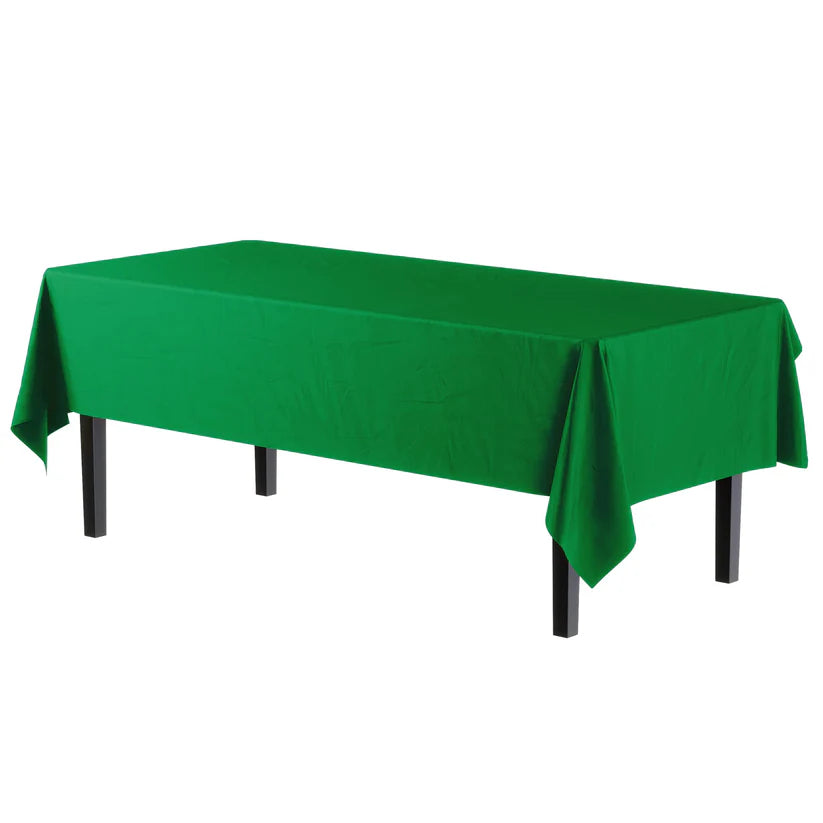 Rectangular Emerald Green Table Cover