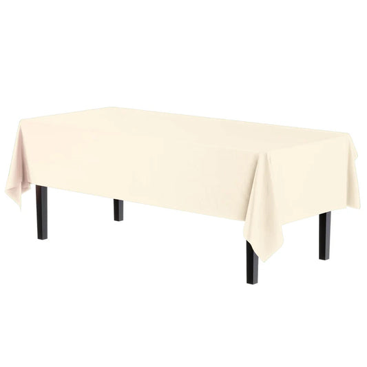 Rectangular Ivory Table Cover
