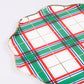 Plaid Dinner Plates (x 8)