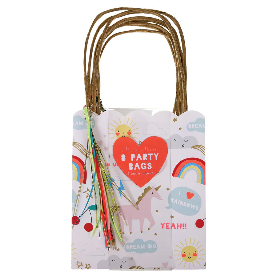 I Believe In Unicorns Party Bags (x8)