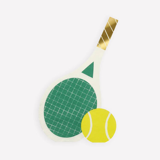 Tennis Party Napkins (x16)