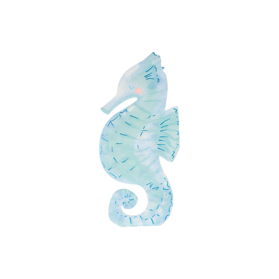 Seahorse Party Napkins (x16)