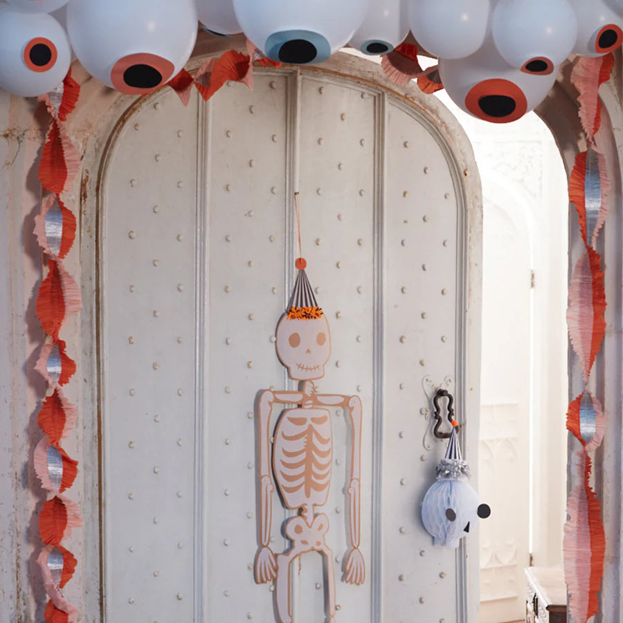 Vintage Giant Halloween Jointed Skeletons (x3)