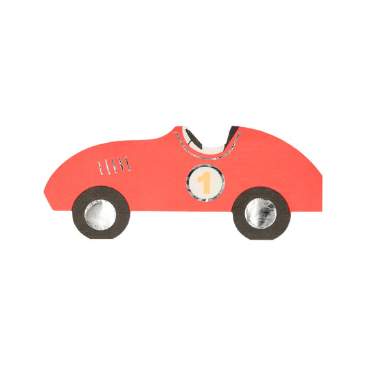 Race Car Napkins (x16)